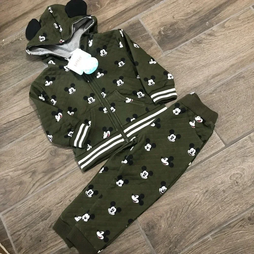 NwT 18m Disney jogger set Mickey Mouse